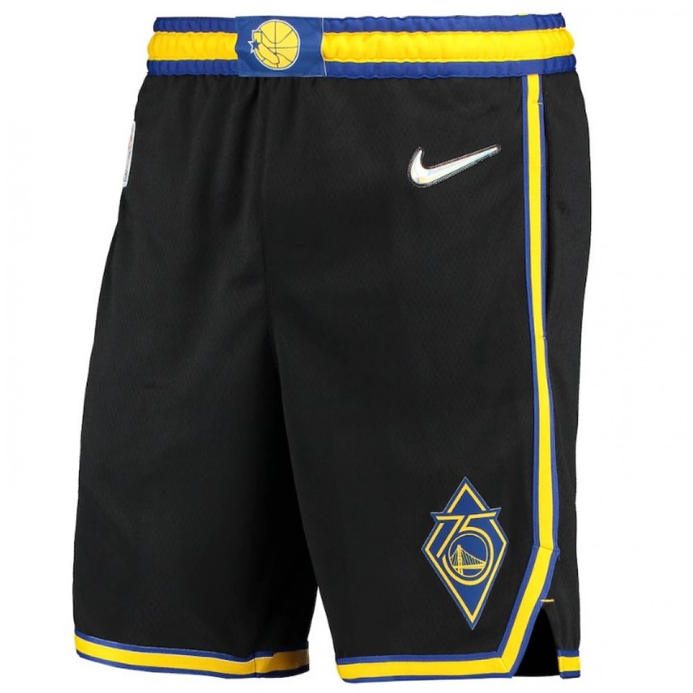 Men's Golden State Warriors 2021/22 Swingman NBA Shorts - City Edition-Pro Kit Vault | Brand New 26/27 Sports Jerseys